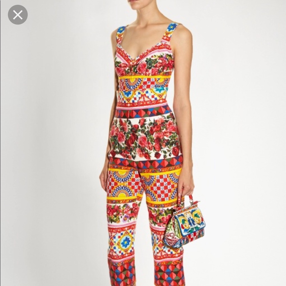 Dolce & Gabbana Sicily Small Printed Texturedleath - Picture 8 of 16